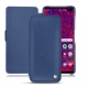 Samsung Galaxy S10+ leather case - Bleu frisson