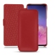 Capa em pele Samsung Galaxy S10 - Rouge PU