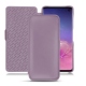 Funda de piel Samsung Galaxy S10 - Lilas PU