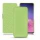 レザーケース Samsung Galaxy S10 - Vert olive PU