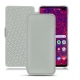 Samsung Galaxy S10+ leather case - Gris PU