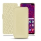 Capa em pele Samsung Galaxy S10+ - Beige PU