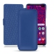 Lederschutzhülle Samsung Galaxy S10+ - Bleu Océan PU