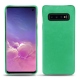 Funda de piel Samsung Galaxy S10 - Menthe vintage ( Pantone 562C ) 