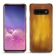 Funda de piel Samsung Galaxy S10 - Doré Patine