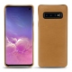 Funda de piel Samsung Galaxy S10 - Castan esparciate