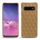 Custodia in pelle Samsung Galaxy S10 - Sable vintage - Couture