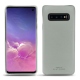 Funda de piel Samsung Galaxy S10 - Gris PU