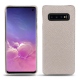Funda de piel Samsung Galaxy S10 - Taupe innocent