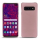 Funda de piel Samsung Galaxy S10+ - Rose ( Nappa - Pantone 2365C ) 
