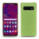 Custodia in pelle Samsung Galaxy S10+ - Vert olive ( Nappa - Pantone 578U ) 