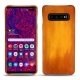 Custodia in pelle Samsung Galaxy S10+ - Orange Patine