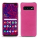 Coque cuir Samsung Galaxy S10+ - Rose BB