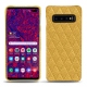 Custodia in pelle Samsung Galaxy S10+ - Mimosa - Couture ( Pantone 141C ) 