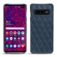 Capa em pele Samsung Galaxy S10+ - Jean vintage - Couture