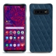 Funda de piel Samsung Galaxy S10+ - Blu mediterran - Couture