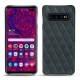 가죽 커버 Samsung Galaxy S10+ - Blu marino - Couture
