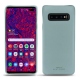 Custodia in pelle Samsung Galaxy S10+ - Bleu Ciel PU