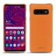 Funda de piel Samsung Galaxy S10+ - Orange PU