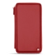 Travel Organiser - Anti-RFID / NFC - Rouge ( Nappa - Pantone 199C ) 