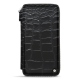 Organizador de viaje - Anti-RFID / NFC - Crocodile nero