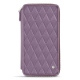 Organizador de viaje - Anti-RFID / NFC - Lilas - Couture ( Nappa - Pantone 2645U ) 