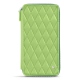 Organisateur de voyage - Anti-RFID / NFC - Vert olive - Couture ( Nappa - Pantone 578U ) 