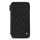 Organizador de viaje - Anti-RFID / NFC - Ebène - Couture ( Sleek P C12 - Black ) 