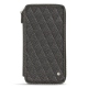 Travel Organiser - Anti-RFID / NFC - Anthracite - Couture ( Pantone 424C ) 