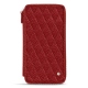 Reise-Organizer - Anti-RFID / NFC - Tomate - Couture ( Pantone 187C ) 