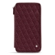 Organisateur de voyage - Anti-RFID / NFC - Lie de vin - Couture ( Pantone 5115C ) 