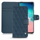 Custodia in pelle Samsung Galaxy S10E - Indigo - Couture ( Pantone 303U ) 