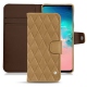 Samsung Galaxy S10E leather case - Sable vintage - Couture