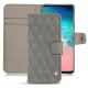 Funda de piel Samsung Galaxy S10E - Acier vintage - Couture