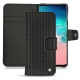 Capa em pele Samsung Galaxy S10E - Abaca nero