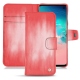 Lederschutzhülle Samsung Galaxy S10E - Rose Patine