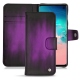 Lederschutzhülle Samsung Galaxy S10E - Violet Patine