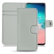 Samsung Galaxy S10E leather case - Gris PU