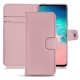 Capa em pele Samsung Galaxy S10E - Rose PU