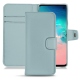 Lederschutzhülle Samsung Galaxy S10E - Bleu Ciel PU