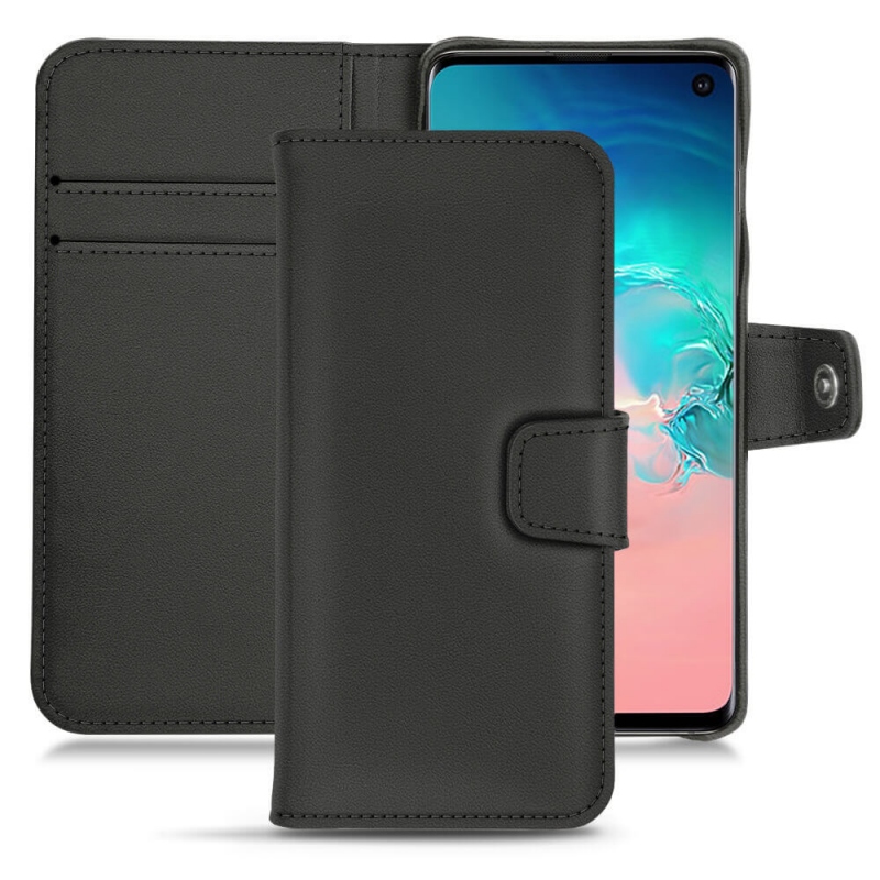 Capa em pele Samsung Galaxy S10E - Noir PU