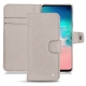 Lederschutzhülle Samsung Galaxy S10E - Taupe innocent