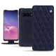 Samsung Galaxy S10 leather case - Cobalt - Couture ( Pantone 2766C ) 