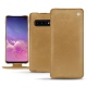 Custodia in pelle Samsung Galaxy S10 - Sable vintage ( Roughtcut - Gaucho#57254 ) 