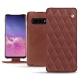 Lederschutzhülle Samsung Galaxy S10 - Passion vintage - Couture