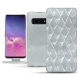 Lederschutzhülle Samsung Galaxy S10 - Platinium - Couture