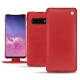 Lederschutzhülle Samsung Galaxy S10 - Rouge troupelenc