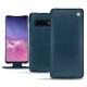 Funda de piel Samsung Galaxy S10 - Blu mediterran