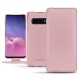 Custodia in pelle Samsung Galaxy S10 - Rose PU
