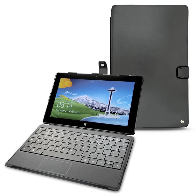 가죽 커버 Microsoft Surface Pro - Noir ( Nappa - Black ) 